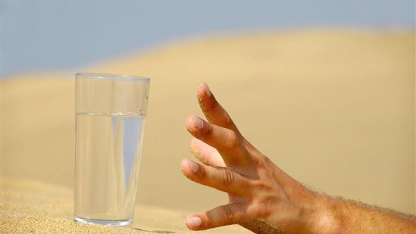 الشعور بالعطش في