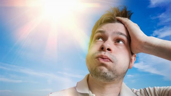 الاصابة بضربة شمس