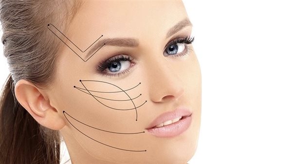 عملية شد الوجه بالخيوط