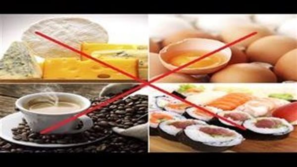 أكلات ممنوعة على