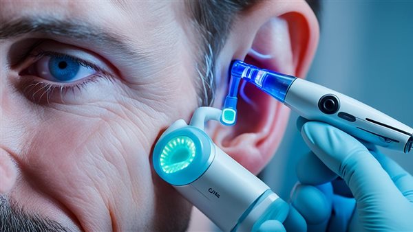 علاج ثقب طبلة الأذن