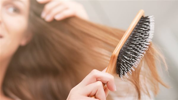 فرشاة الشعر المتسخة..